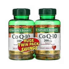 Natures Bounty | Co Q-10 I 200mg I 160 Softgeles I Importado