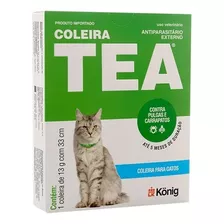 Coleira Antipulgas Tea Konig Para Gatos - 13g