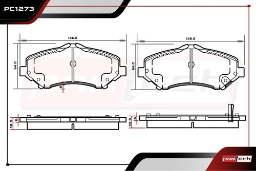 Balatas Delanteras Jeep Liberty 2012 Foto 2