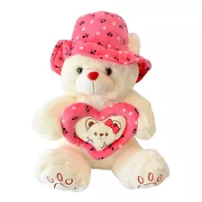 Oso De Peluche Flores Con Corazon Te Quiero