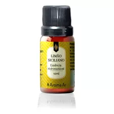 Essência P/ Aromatizador E Difusor Limão Siciliano Aroma Ar Versão Hidrossolúvel P/ Difusor A Água