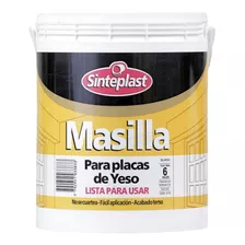 Masilla Para Placa De Yeso Sinteplast - Balde 6 Kg - Deltero