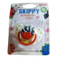 Chupón Skippy Cebra Silicona Anatómico+ Dispensador De Leche