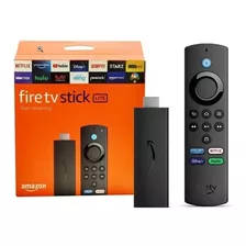 Fire Tv Stick Tv Box Lite Full Hd 8gb Preto E 1gb De Memória