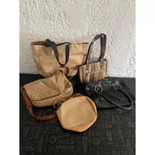 Lote De 5 Carteras Imperdible