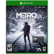 Metro Exodus Xbox One Mídia Física Nacional Legendado Pt Br