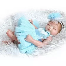 11 Pulgadas Mini Realista Dormir Muñecas Renacientes Bebe Di