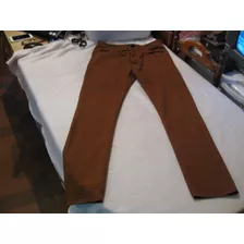 Pantalon ,jeans H&m Color Chocolate Talla W31 L30 Impecable