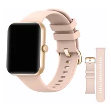 Smartwatch Femenino Á Prova Dágua Lady Tela Grande