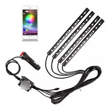 Tira Luz Led Auto Bluetooth Tunning Audio Ritmica Camioneta