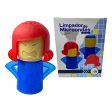 Limpador Micro-ondas Boneca Mãe Brava Vapor Vinagre Limpar