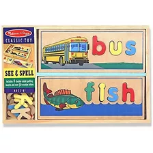 Melissa & Doug Ver Y Hechizo De Madera Juego Set + Gratis Ar