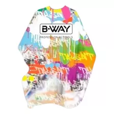 B-way Capa Corte Peluquería Barberia Impermeable Grafitti Grafiti