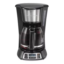 Cafetera Hamilton Beach 49630 Programable 12 Tazas 900w Negr Color Negro