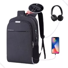 Mochila Masculina Executiva Anti Furto Roubo Notebook Laptop