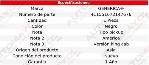 Tapa Caja Negra Generica D22 Nissan 1995-2014 Foto 2