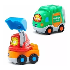 Vtech Go. Go. Smart Ruedas 2-pack Con Camión De La Basura 