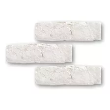 Revestimento Tijolinho De Cimento Branco, Tipo Brick Neve