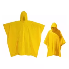 Impermeable Tipo Poncho Amarillo 