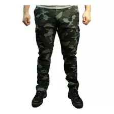 Pantalon Pampero Camuflado Gris Pam135gr