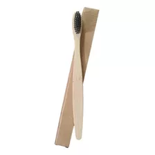 Escova De Dentes De Bambu Cerdas Macias