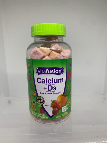 * 2023 * Calcium 500mg + D3 25mcg - 100 Gum