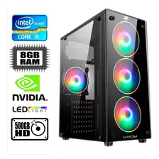 Cpu Pc Gamer Barato Core I5 3.2ghz 8gb Hd 500gb Geforce Led