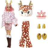 MuÃ±eca Barbie Cutie Reveal Disfraz Unicornio Y 10 Sopresas