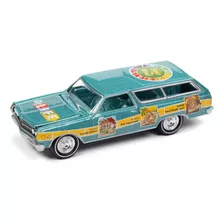 Miniatura - 1:64 - 1965 Chevy 2-door Wagon The Game Of Life 