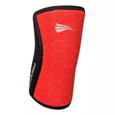 Joelheira Cross Neoprene 7mm - Progne Cor Vermelho Tamanho G