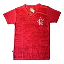 Camisa Flamengo Infantil Rajada Licenciada Futebol Time