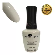 Esmalte Gel Nail Perfect Hipoalergênico White Gp33 14ml