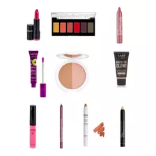 Set Maquillaje 10 Unidades Nyx Profesional Makeup 