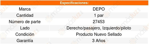 Par De Cuartos Depo Ford Ranger 1992 1991 1990 1989 Foto 3