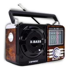 Radio Am\fm A Pilha Retro Vintage Antigo Recarregavel Usb 