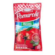 Salsa De Tomate Pomarola Italiana 200g (3 Unidad)-super