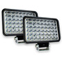 Par Faros 24 Led Dually Bicolor Blanco Ambar Estrobo 4x4 F1