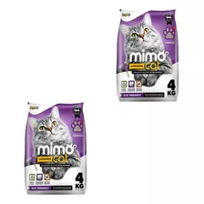 Kit 2 Areias P/gatos Sanitárias Granulado Higiênico Mimocat