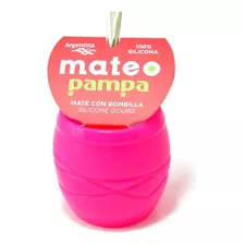 Mate Mateo Pampa C/bombilla Silicosas