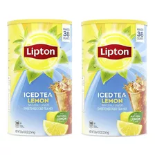 Lipton Iced Tea Lemon En Polvo Pack 2 Pz. 2.54kg *importado*