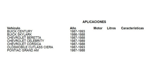 Bomba De Freno Oldsmobile Cutlass Ciera 1990 Ruville Foto 6