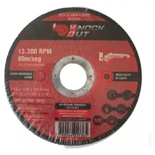 Disco De Corte 115mm Ko ( Pack De 100 Unidades )