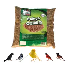 Sementes Painço Comum - 500g Sementes Pássaros Aves