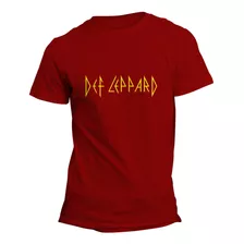 Playera Rock Def Leppard. Aulto Y Niño