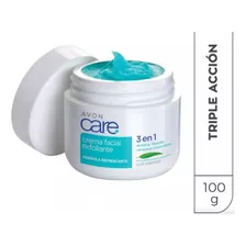 Crema Facial Exfoliante - Avon Care - Con Mentol 3 En 1 Momento De Aplicación Día Tipo De Piel Todo Tipo De Piel