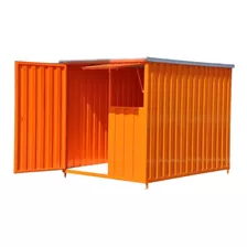 Projeto De Container Almoxarifado Desmontável Detalhado