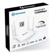 Roteador Wireless Gigabit Dual Band 1200 Mbps Greatek