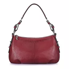 Bolsa Para Dama Rojo Tote Cuero S-zone