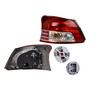 Faro Der Toyota Yaris 5p Haback 2012-2013-2014 F/cromo Tyc