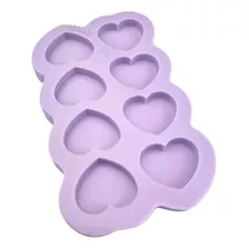 Molde De Silicone Para Resina Paleta Coração Docinho